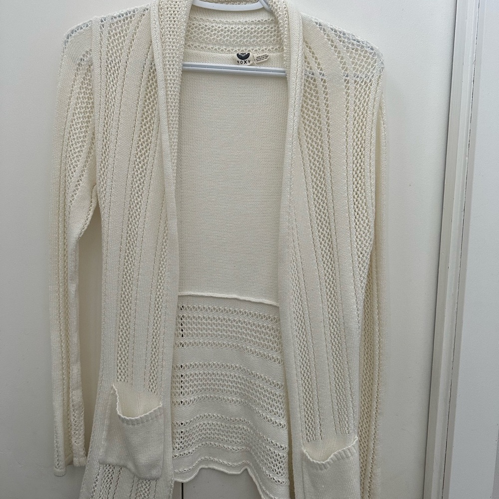 Roxy Cream Cardigan